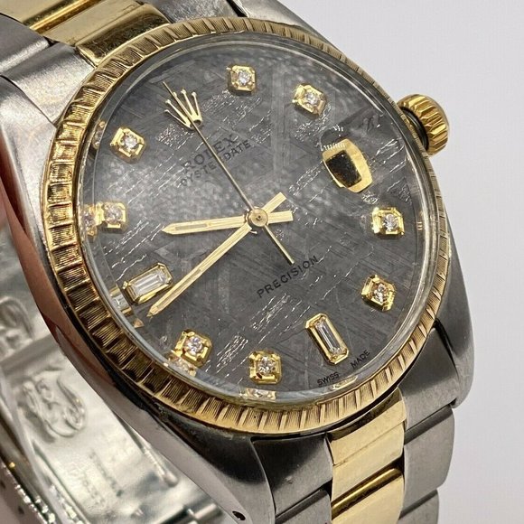 ROLEX MEN'S 34MM 14KT GREAT CONDITION!!! - Picture 4 of 7